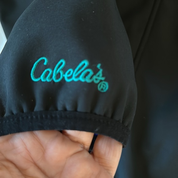 Cabela’s Black Zippered Lightweight Jacket Womens XL - Picture 8 of 12